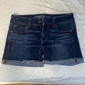 American Eagle shorts, dark navy, size 00